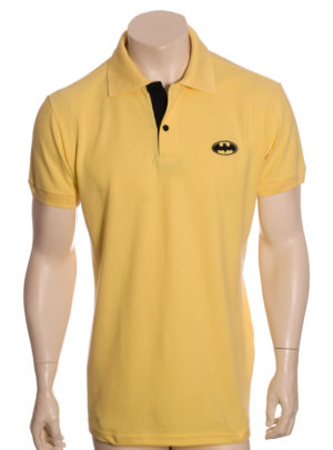 Camisa Polo Batman Amarela