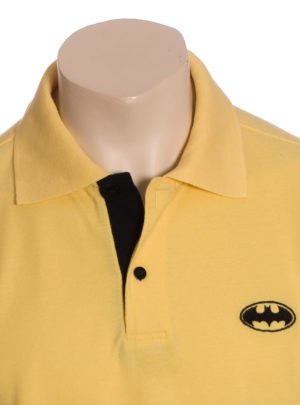 Camisa Polo Batman Amarela