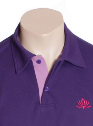 Camisa Polo Lótus Roxa