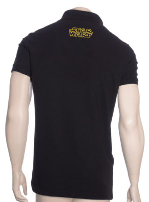 Camisa Polo Star Wars Preta