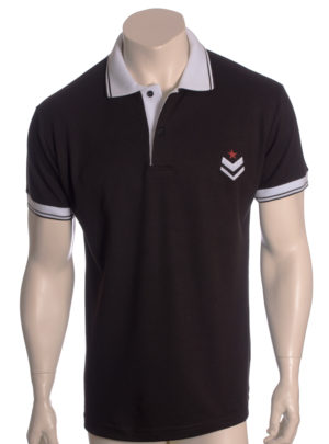 Camisa Polo Militar Preta