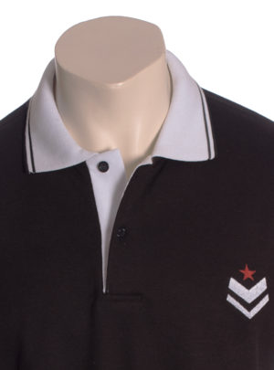 Camisa Polo Militar Preta