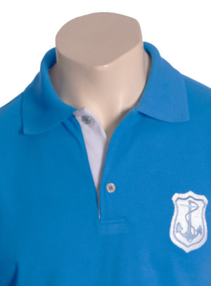 Camisa Polo Azul Celeste Náutico