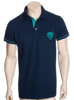 Camisa Polo Marinho Caveira Militar